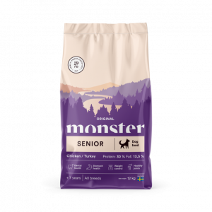 Monster Dog Original Senior Chick/Turkey 12kg